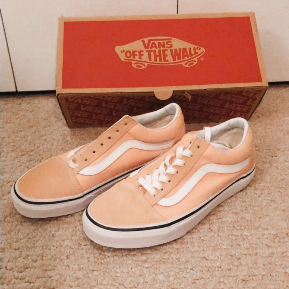 Vans Classic Peach Shoes NEW